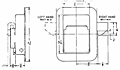 Junior Sidebolt Stainless Steel or Rustproofed Steel