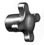 Cast Iron Knob - HK Series - Inch