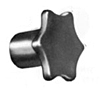 6-PRONGED - CAST IRON KNOB - HKS SERIES - INCH