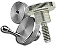 Knurled Metal Knobs